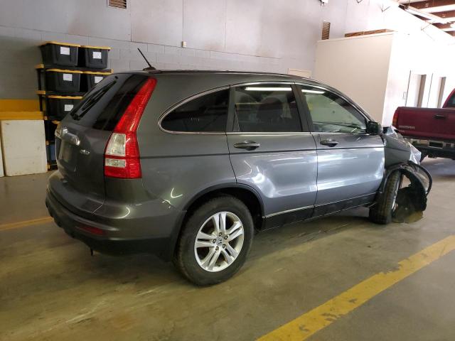 5J6RE4H77AL051796 - 2010 HONDA CR-V EXL GRAY photo 3