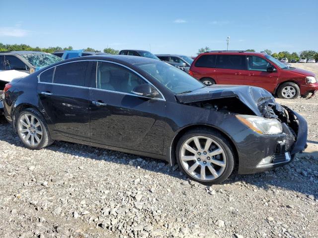 2G4GU5GV8C9156584 - 2012 BUICK REGAL PREMIUM BLACK photo 4