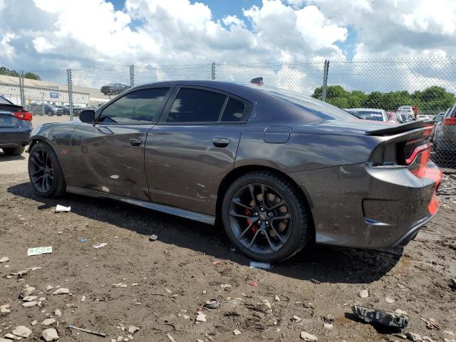 2C3CDXGJ8MH578135 - 2021 DODGE CHARGER SCAT PACK GRAY photo 2