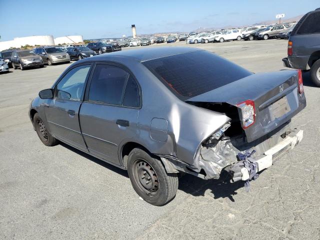 1HGES16395L019919 - 2005 HONDA CIVIC DX VP GRAY photo 2