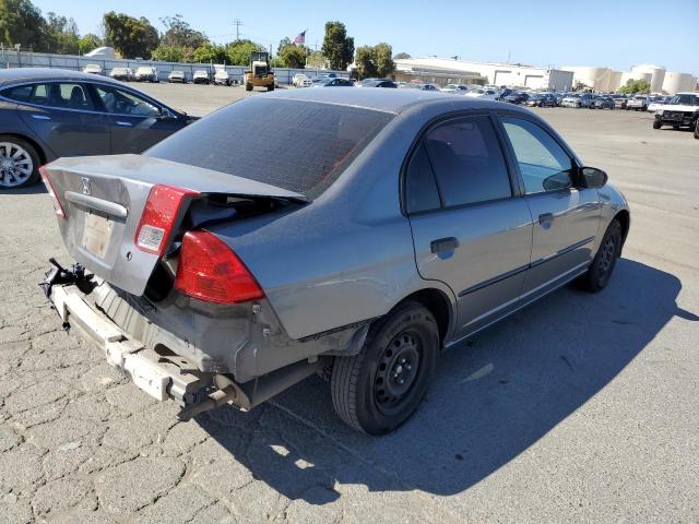 1HGES16395L019919 - 2005 HONDA CIVIC DX VP GRAY photo 3