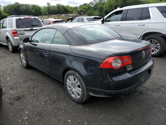 WVWBA71F97V049969 - 2007 VOLKSWAGEN EOS 2.0T BLACK photo 2