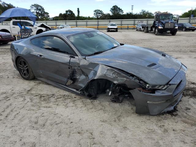 1FA6P8TH7P5112688 - 2023 FORD MUSTANG GRAY photo 4