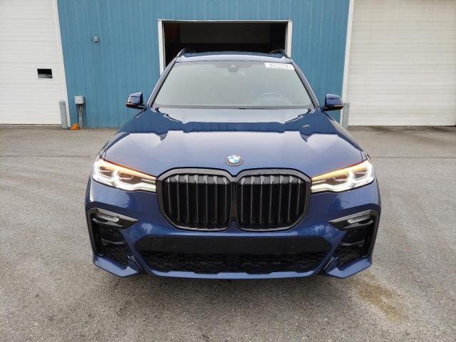 5UXCW2C02M9G12559 - 2021 BMW X7 XDRIVE40I BLUE photo 5