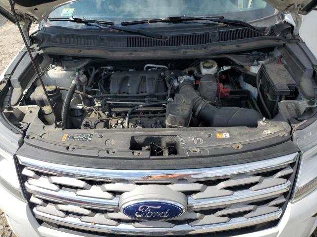 1FM5K8D89JGA91210 - 2018 FORD EXPLORER XLT WHITE photo 12