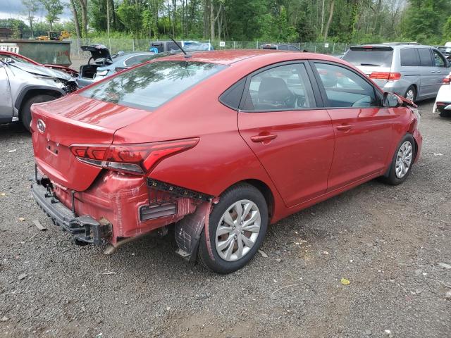 3KPC24A37JE018463 - 2018 HYUNDAI ACCENT SE Rot Foto 3