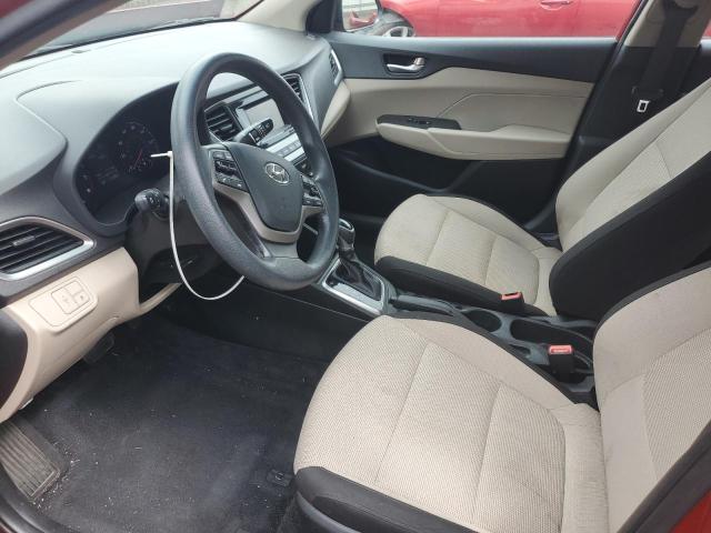 3KPC24A37JE018463 - 2018 HYUNDAI ACCENT SE Rot Foto 7