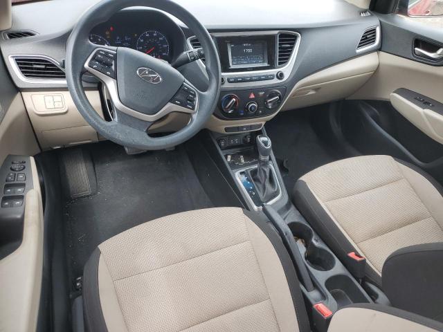 3KPC24A37JE018463 - 2018 HYUNDAI ACCENT SE Rot Foto 8