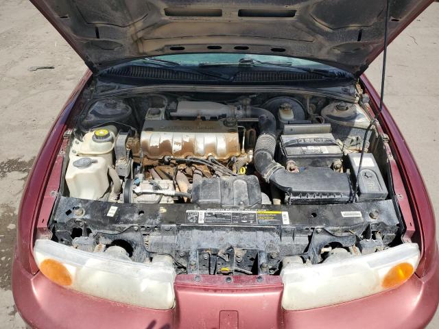 1G8ZH5283YZ236532 - 2000 SATURN SL1 BURGUNDY photo 11