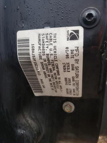 1G8AJ52F15Z144413 - 2005 SATURN ION LEVEL 2 灰色 照片 12