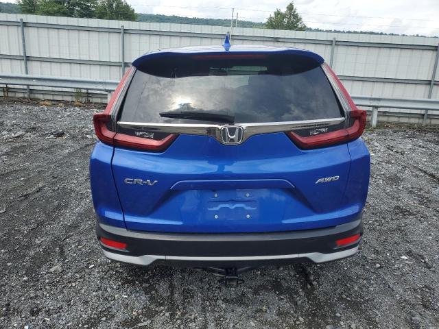 7FARW2H8XME004998 - 2021 HONDA CR-V EXL BLUE photo 6