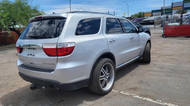 1C4RDHEG2DC504554 - 2013 DODGE DURANGO CITADEL SILVER photo 4