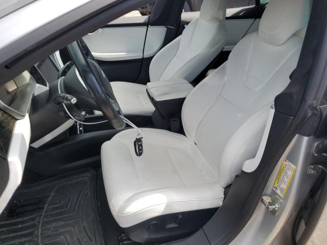 5YJSA1E23HF198849 - 2017 TESLA MODEL S ვერცხლისფერი ფოტო 7