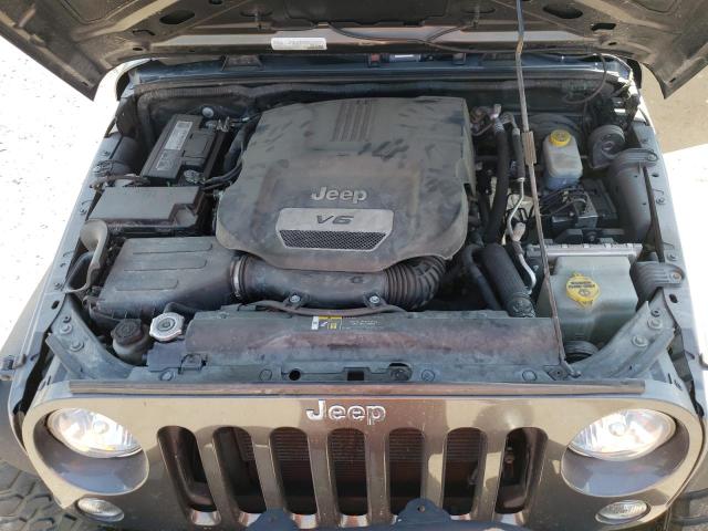 1C4GJWAG2JL929388 - 2018 JEEP WRANGLER SPORT GRAY photo 12