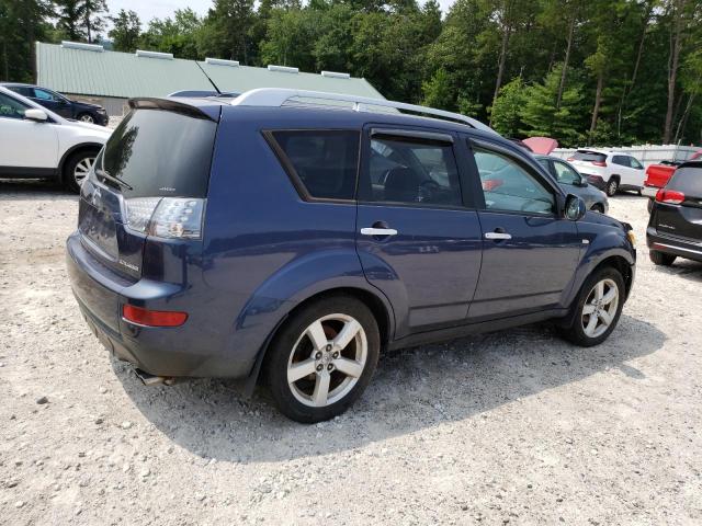 JA4MT41X97Z008917 - 2007 MITSUBISHI OUTLANDER XLS BLUE photo 3