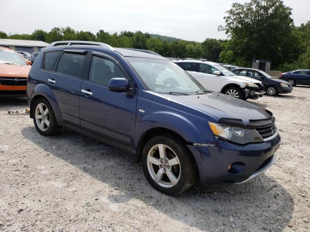 JA4MT41X97Z008917 - 2007 MITSUBISHI OUTLANDER XLS BLUE photo 4