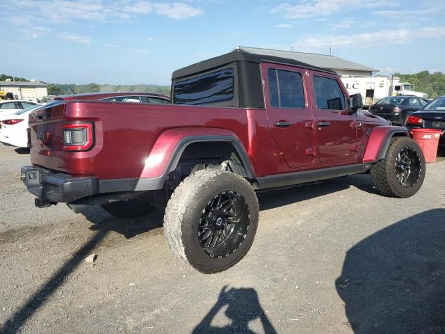 1C6HJTAG4ML546695 - 2021 JEEP GLADIATOR SPORT BURGUNDY photo 3