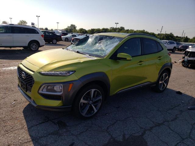 KM8K3CA5XKU252969 - 2019 HYUNDAI KONA LIMITED GREEN photo 1