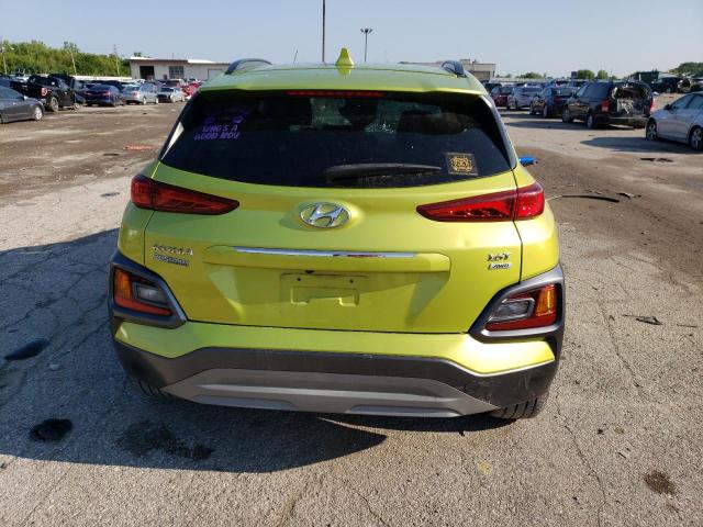 KM8K3CA5XKU252969 - 2019 HYUNDAI KONA LIMITED GREEN photo 6