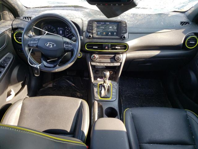 KM8K3CA5XKU252969 - 2019 HYUNDAI KONA LIMITED GREEN photo 8