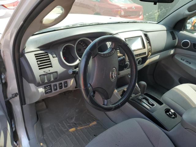 5TEUU42N39Z658575 - 2009 TOYOTA TACOMA ACCESS CAB SILVER photo 8