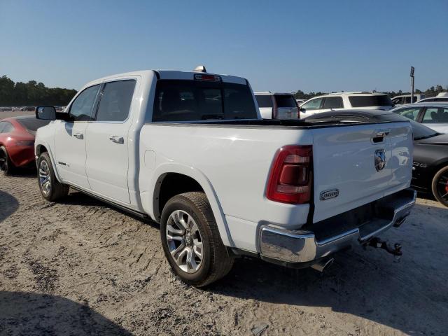 1C6RREKT4LN246517 - 2020 RAM 1500 LONGHORN WHITE photo 2