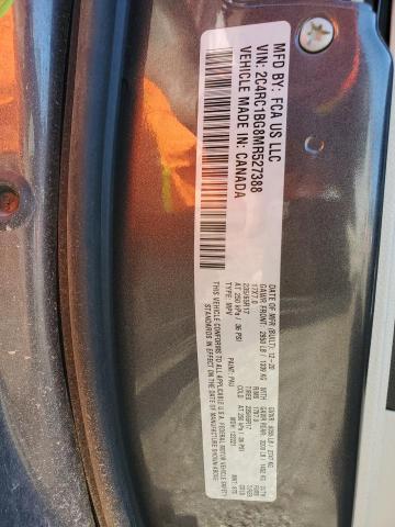 2C4RC1BG8MR527388 - 2021 CHRYSLER PACIFICA TOURING L 灰色 照片 14