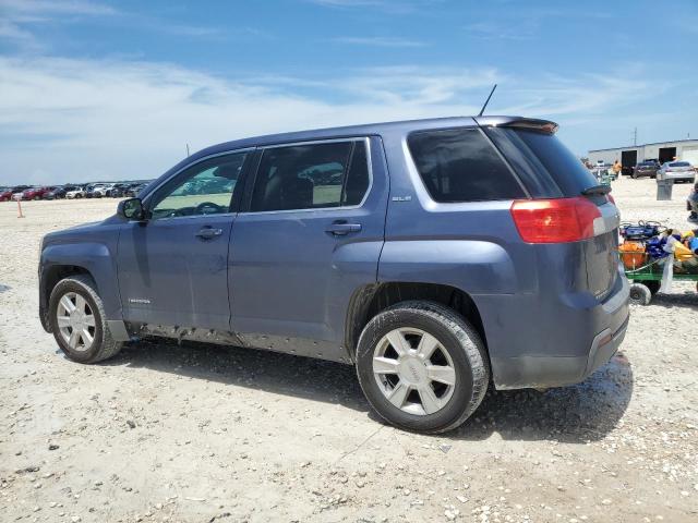 2GKALMEK4D6355171 - 2013 GMC TERRAIN SLE BLUE photo 2