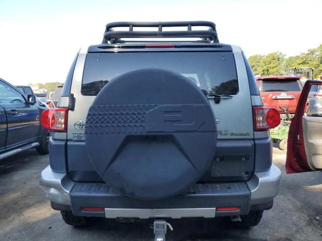 JTEBU4BF5AK092701 - 2010 TOYOTA FJ CRUISER GRAY photo 6