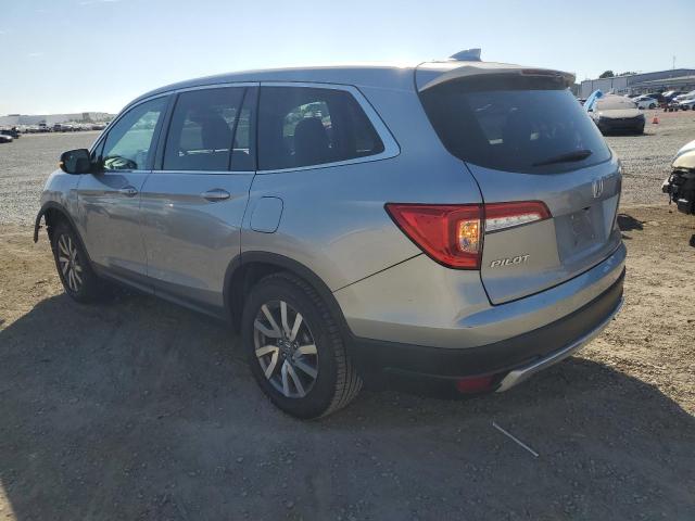 5FNYF5H58MB018915 - 2021 HONDA PILOT EXL SILVER photo 2