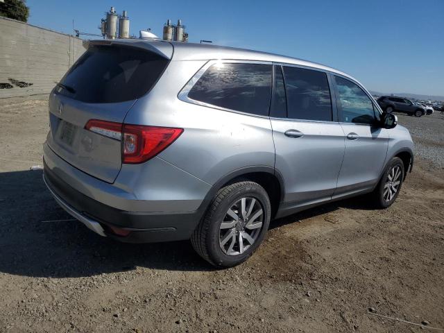 5FNYF5H58MB018915 - 2021 HONDA PILOT EXL SILVER photo 3