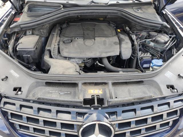 4JGDA5HB7EA389301 - 2014 MERCEDES-BENZ ML 350 4MATIC BLUE photo 12
