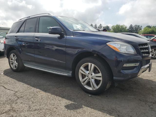 4JGDA5HB7EA389301 - 2014 MERCEDES-BENZ ML 350 4MATIC BLUE photo 4