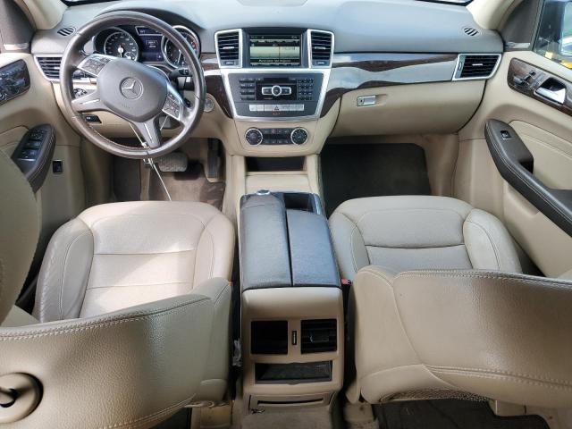 4JGDA5HB7EA389301 - 2014 MERCEDES-BENZ ML 350 4MATIC BLUE photo 8