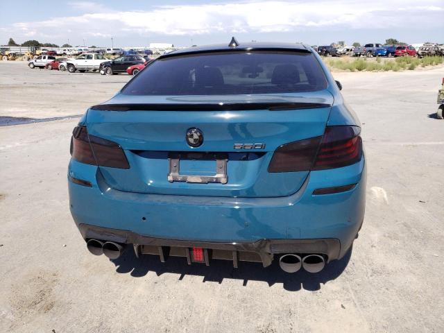 WBAKN9C59ED000615 - 2014 BMW 550 I TEAL photo 6