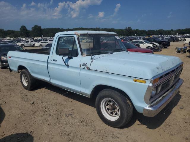 F10BLY43612 - 1977 FORD F-100 BLUE photo 4