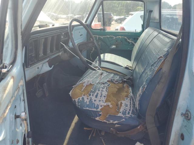 F10BLY43612 - 1977 FORD F-100 BLUE photo 7