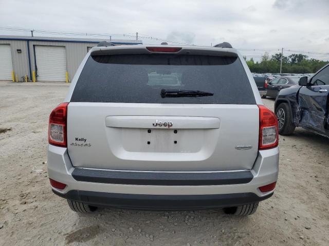 1C4NJDEBXDD156162 - 2013 JEEP COMPASS LATITUDE SILVER photo 6