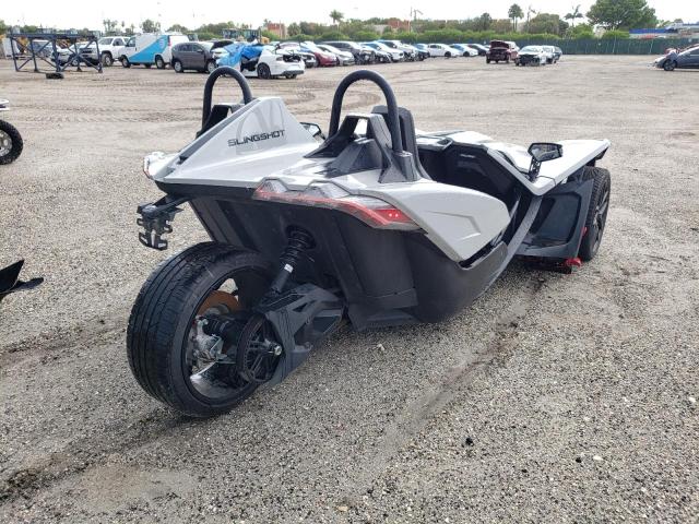 57XAASHD4N8149824 - 2022 POLARIS SLINGSHOT S GRAY photo 4