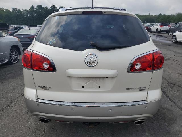 5GALVCED1AJ198595 - 2010 BUICK ENCLAVE CXL CREAM photo 6