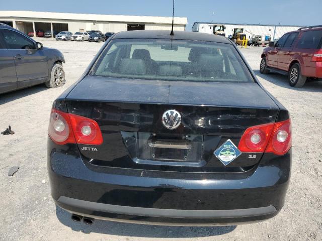 3VWEF71K67M190968 - 2007 VOLKSWAGEN JETTA WOLFSBURG BLACK photo 6