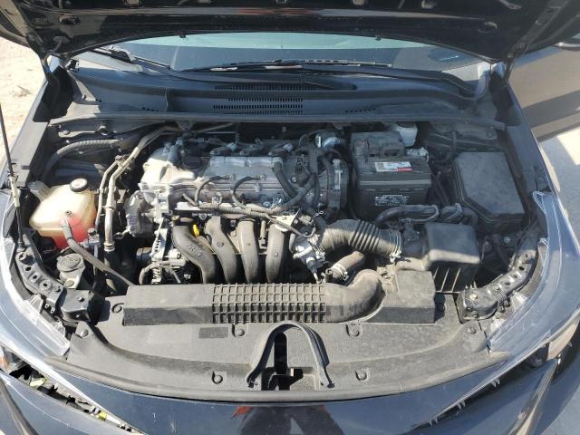 5YFEPMAE7MP248616 - 2021 TOYOTA COROLLA LE შავი ფოტო 11