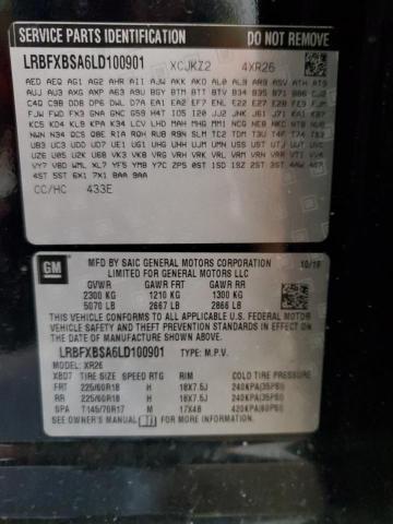 LRBFXBSA6LD100901 - 2020 BUICK ENVISION PREFERRED Mavi foto 13