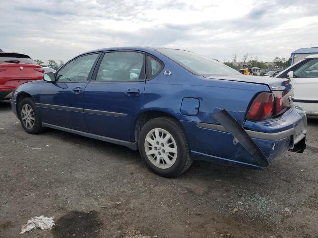 2G1WF52E239129990 - 2003 CHEVROLET IMPALA BLUE photo 2