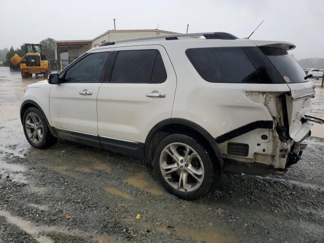 1FM5K7F8XDGA36423 - 2013 FORD EXPLORER LIMITED WHITE photo 2