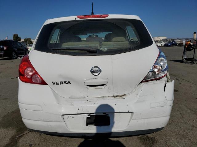 3N1BC1CP8BL517831 - 2011 NISSAN VERSA S WHITE photo 6