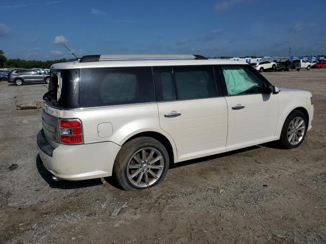 2FMGK5D85EBD08904 - 2014 FORD FLEX LIMITED WHITE photo 3