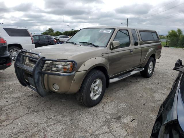 1N6ED26Y02C312403 - 2002 NISSAN FRONTIER KING CAB XE GOLD photo 1