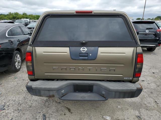 1N6ED26Y02C312403 - 2002 NISSAN FRONTIER KING CAB XE GOLD photo 6