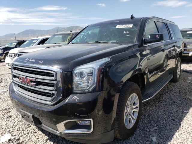 1GKS2GKC4KR345117 - 2019 GMC YUKON XL K1500 SLT BLACK photo 1